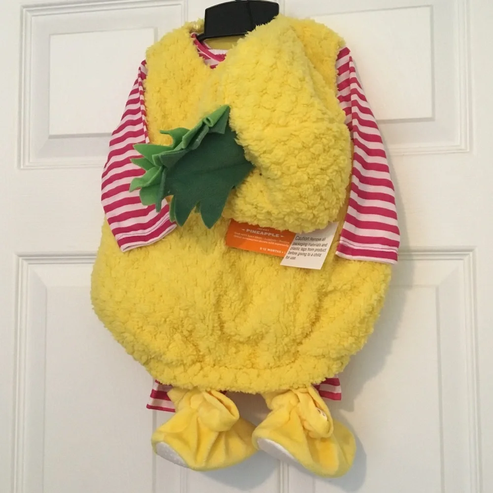 Infant Pineapple Costume 6-12 Months